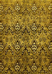 Abstract Yellow Modern Rug, abs428yw