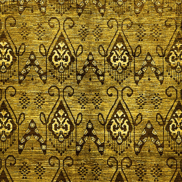 Abstract Yellow Modern Rug, abs428yw
