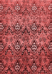 Abstract Red Modern Rug, abs428red