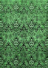 Abstract Emerald Green Modern Rug, abs428emgrn