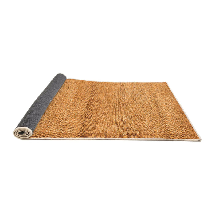 Sideview of Abstract Orange Modern Rug, abs4290org