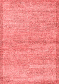 Abstract Red Modern Rug, abs4290red