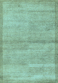 Abstract Light Blue Modern Rug, abs4290lblu