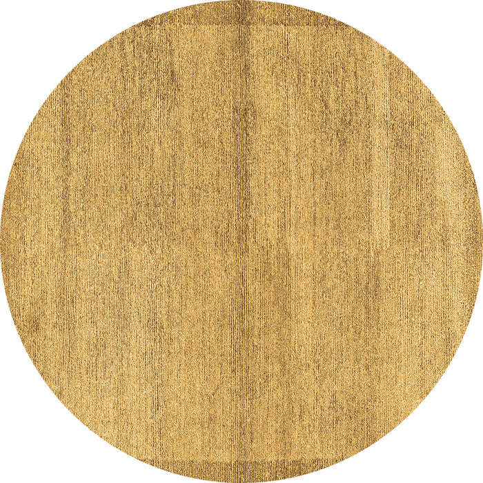 Round Abstract Brown Modern Rug, abs4290brn