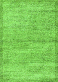 Abstract Green Modern Rug, abs4290grn