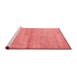 Modern Red Washable Rugs