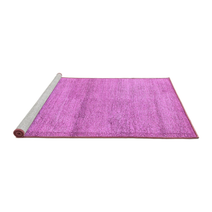Sideview of Machine Washable Abstract Purple Modern Area Rugs, wshabs4290pur