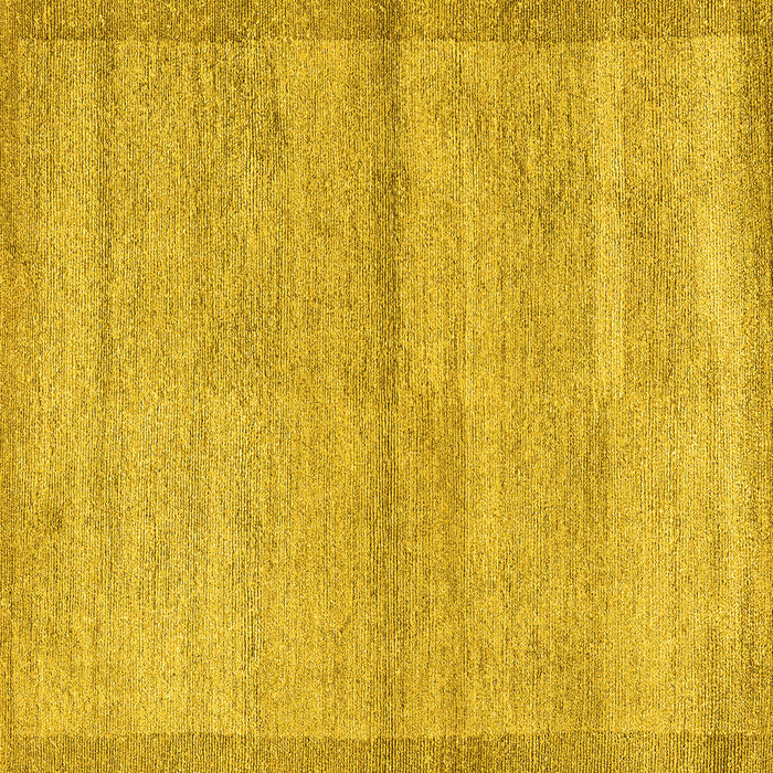 Square Abstract Yellow Modern Rug, abs4290yw