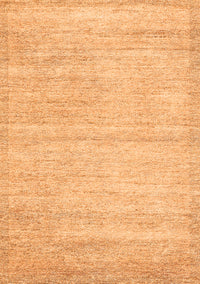 Solid Orange Modern Rug, abs4291org