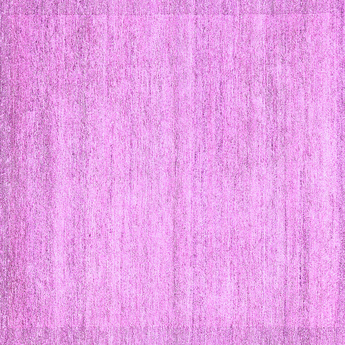 Square Machine Washable Solid Purple Modern Area Rugs, wshabs4291pur