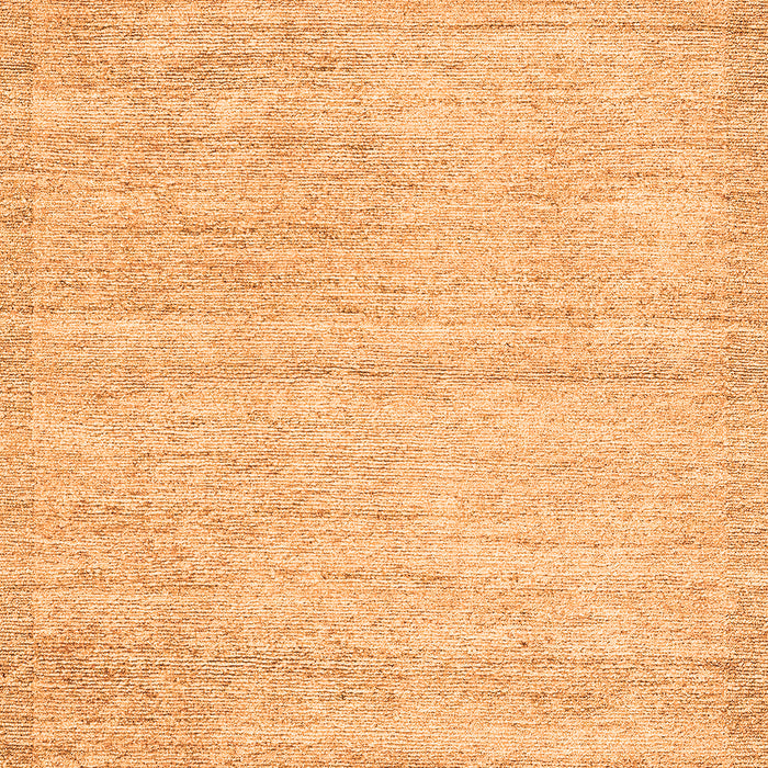 Machine Washable Solid Orange Modern Area Rugs, wshabs4291org