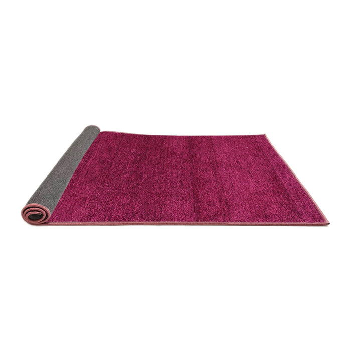 Sideview of Abstract Purple Modern Rug, abs4292pur