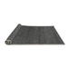 Sideview of Abstract Gray Modern Rug, abs4292gry