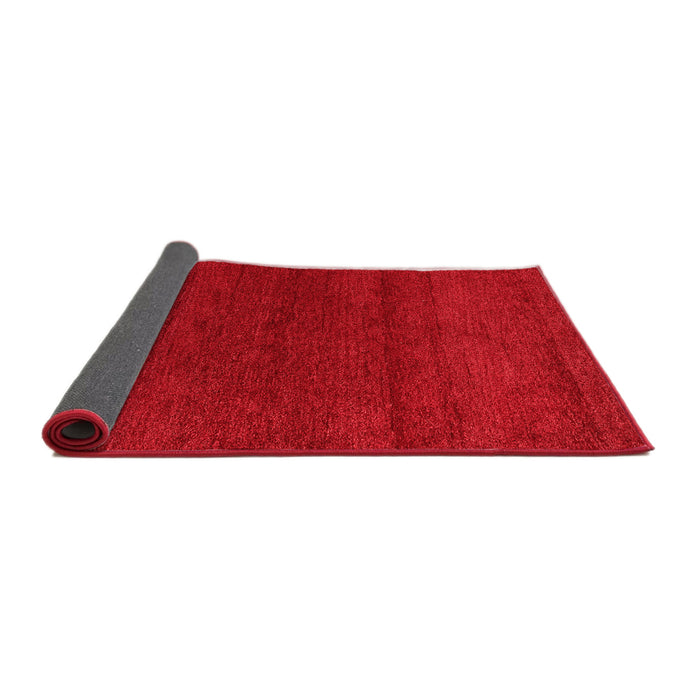 Abstract Red Modern Area Rugs