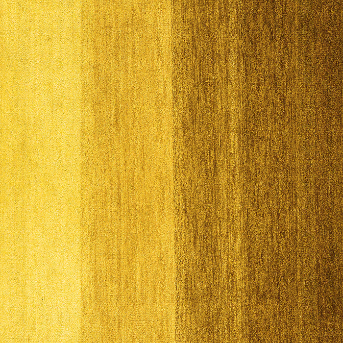 Square Machine Washable Abstract Yellow Modern Rug, wshabs4293yw