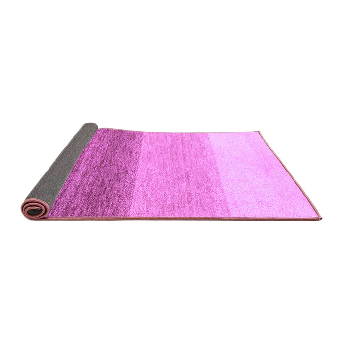 Sideview of Abstract Purple Modern Rug, abs4293pur