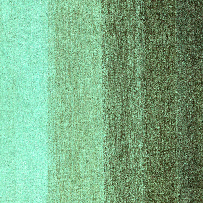 Square Abstract Turquoise Modern Rug, abs4293turq