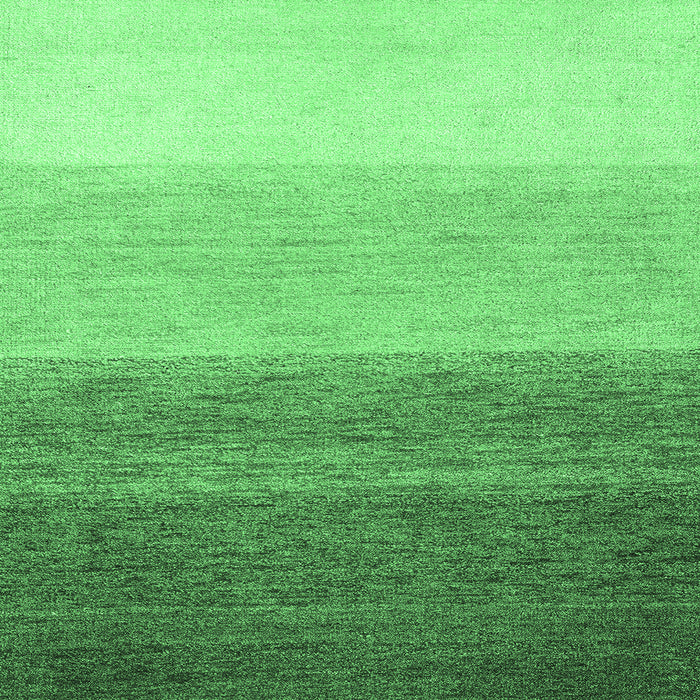 Square Machine Washable Abstract Emerald Green Modern Area Rugs, wshabs4293emgrn