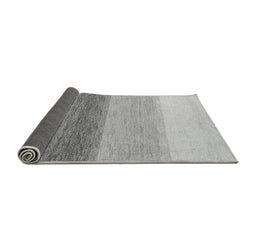 Sideview of Abstract Gray Modern Rug, abs4293gry