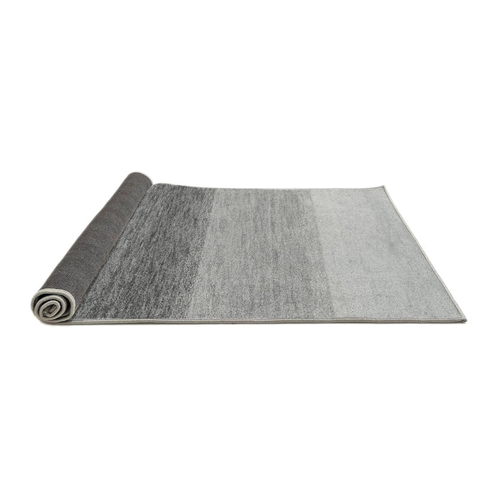 Sideview of Abstract Gray Modern Rug, abs4293gry