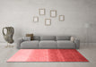 Modern Red Washable Rugs