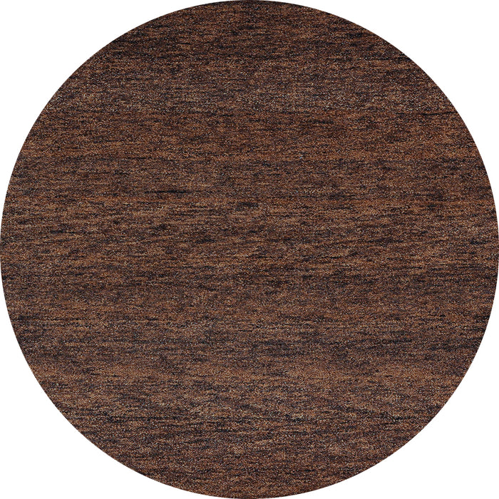 Round Machine Washable Abstract Light Blue Modern Rug, wshabs4294lblu