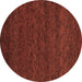 Round Machine Washable Abstract Brown Modern Rug, wshabs4294brn