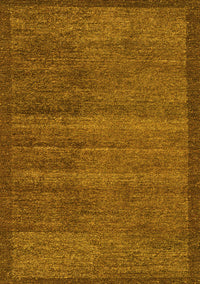 Abstract Yellow Modern Rug, abs4295yw