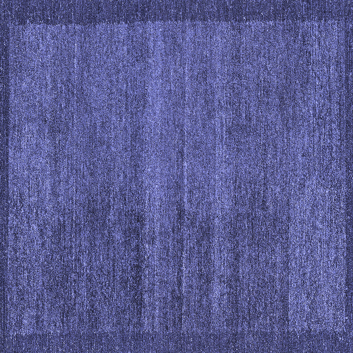 Square Abstract Blue Modern Rug, abs4295blu