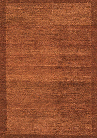 Abstract Orange Modern Rug, abs4295org