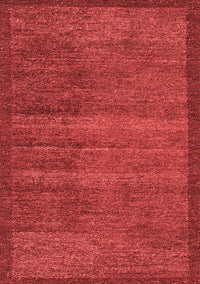 Abstract Red Modern Rug, abs4295red