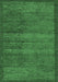 Abstract Emerald Green Modern Rug, abs4295emgrn