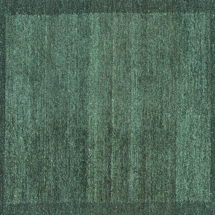 Square Abstract Turquoise Modern Rug, abs4295turq