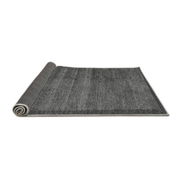 Sideview of Abstract Gray Modern Rug, abs4295gry