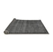 Sideview of Abstract Gray Modern Rug, abs4295gry