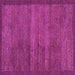 Square Abstract Pink Modern Rug, abs4295pnk