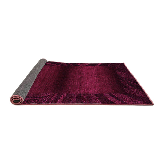 Sideview of Abstract Pink Modern Rug, abs4296pnk