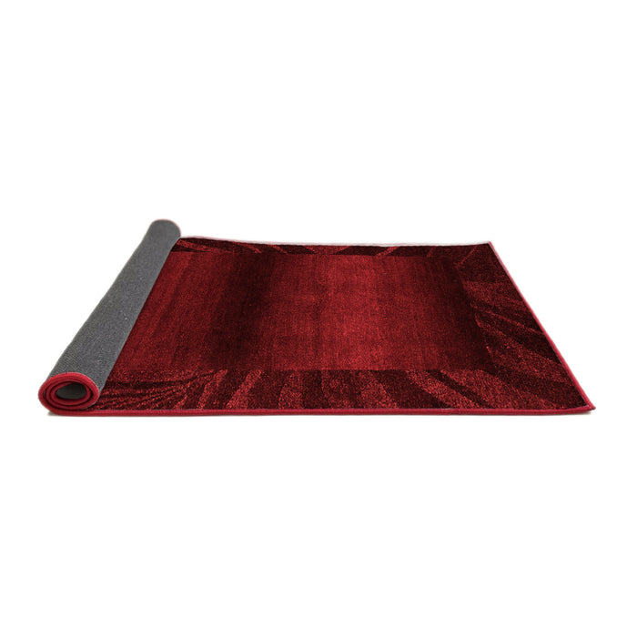 Abstract Red Modern Area Rugs