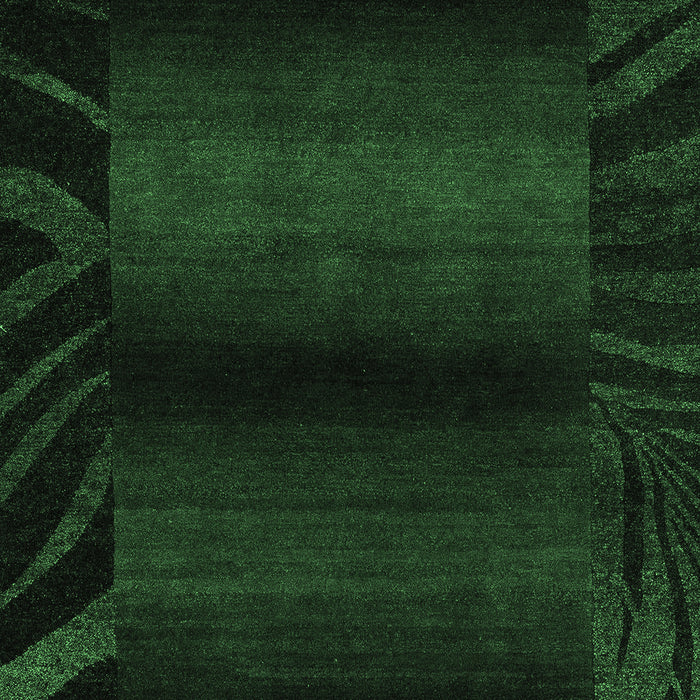 Abstract Emerald Green Modern Rug, abs4296emgrn