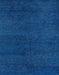 Machine Washable Abstract Blueberry Blue Rug, wshabs4297