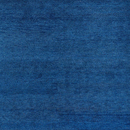 Square Machine Washable Abstract Blueberry Blue Rug, wshabs4297