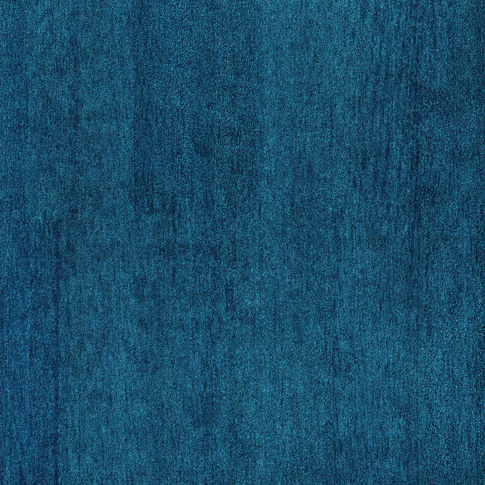 Square Machine Washable Abstract Turquoise Modern Area Rugs, wshabs4297turq