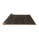 Sideview of Abstract Brown Modern Rug, abs4297brn