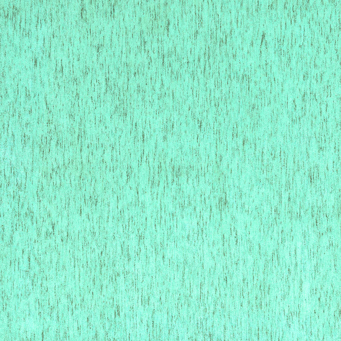 Square Machine Washable Solid Turquoise Modern Area Rugs, wshabs4298turq