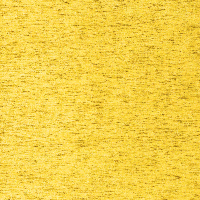 Machine Washable Solid Yellow Modern Rug, wshabs4298yw