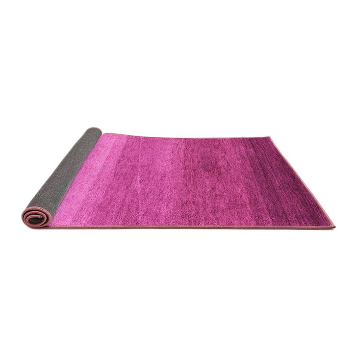 Sideview of Abstract Pink Modern Rug, abs4299pnk