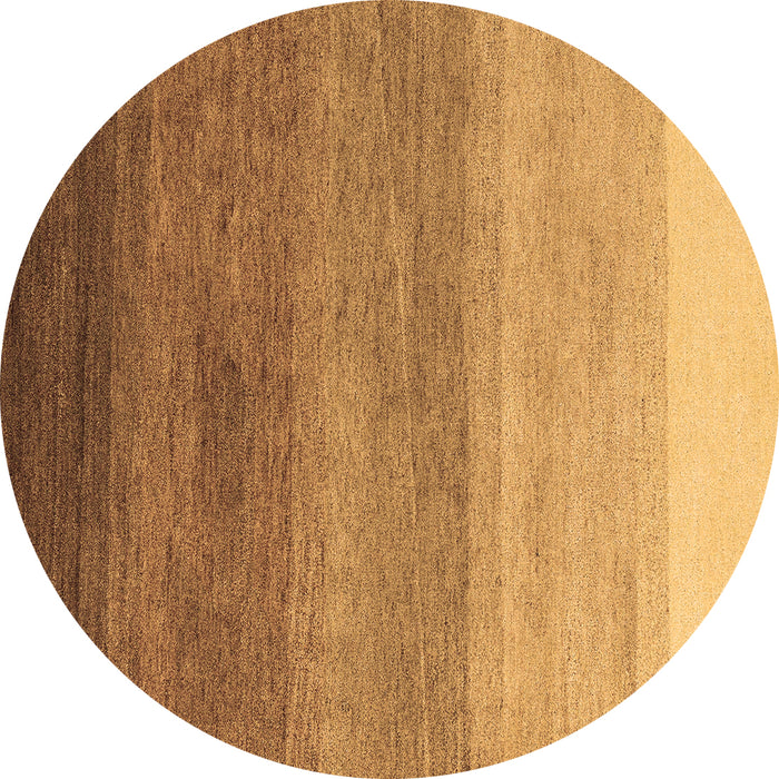 Round Abstract Brown Modern Rug, abs4299brn