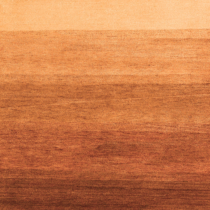 Square Abstract Orange Modern Rug, abs4299org