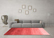 Modern Red Washable Rugs