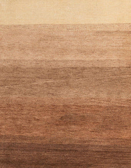 Machine Washable Abstract Yellow Orange Rug, wshabs4299